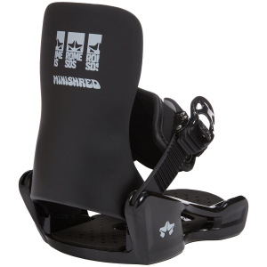 Kid's Rome Minishred Snowboard Bindings Toddlers' 2025 in Black size X-Small