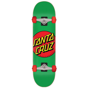 Image of Santa Cruz Skateboards Santa Cruz Classic Dot Mid Skateboard Complete 2025 size 7.8 | Aluminum