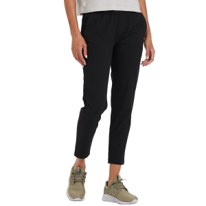 Image of Women's Vuori Miles Ankle Pants 2025 in Gray size Large | Elastane/Polyester