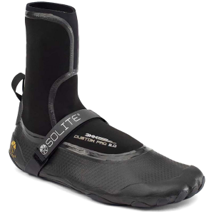 Solite 3mm Custom Pro 2.0 Wetsuit Boots in Black size 7 | Rubber/Neoprene