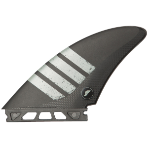 Image of Futures Controller Alpha Quad Fin Set 2026 in Black