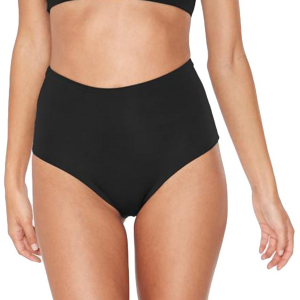 Women's L*Space Portia Bitsy Bikini Bottoms 2022 in Black size X-Small | Nylon/Spandex