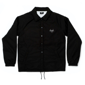 Howl Premium Coaches Jacket Men's 2023 in Black size Medium | Nylon