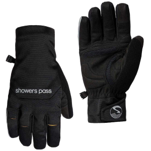 Showers Pass Crosspoint Softshell Waterproof TS Gloves 2023 in Black size Medium