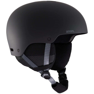 Kid's Anon Rime 3 Round Fit Helmet 2025 in Black size Large/X-Large