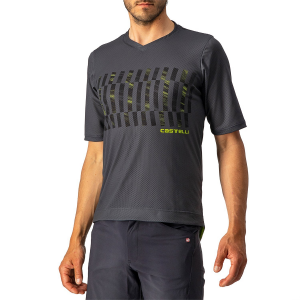 Castelli Trail Tech T-Shirt 2022 in Gray size Medium | Polyester