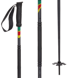 evo Enduro Ski Poles 2024 in Black size 52 | Aluminum/Rubber