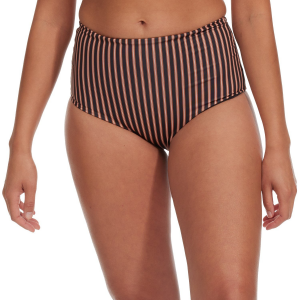 Women's Patagonia Sunrise Slider Swimsuit Bottoms 2022 in Orange size X-Small | Nylon/Spandex