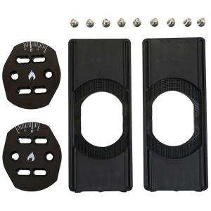 Spark R&D Spark Solid Board Canted Pucks 2025 in Black | Nylon/Aluminum