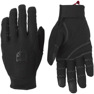 Hestra Ergo Grip Enduro Bike Gloves 2023 in Black size 7 | Polyester