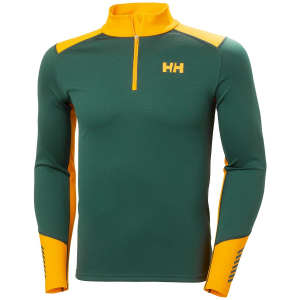 Image of Helly Hansen Lifa Active 1/2 Zip Top 2024 in Green size X-Large | Polyester