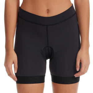 Women's ION Base In-Short Long Liner Shorts 2023 in Black size X-Small | Elastane/Polyester