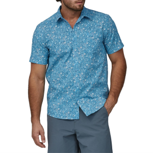 Patagonia Men's Go To Shirt Men's 2023 in Blue size Medium | Cotton/Polyester