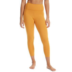 Women's Girlfriend Collective High-Rise 7/8 Leggings in Orange size X-Small | Spandex/Plastic