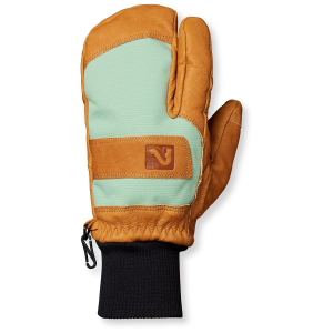 Image of Flylow Maine Line Gloves 2024 in Blue size X-Small | Nylon/Leather/Polyester