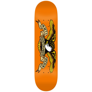 Anti Hero Classic Eagle Skateboard Deck 2025 in Orange size 9.0 | Cotton