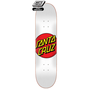 Image of Santa Cruz Skateboards Santa Cruz Classic Dot Skateboard Deck 2024 size 8.0