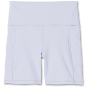 Image of Women's Vuori Studio Pocket Shorts 2024 Blue size Large | Elastane/Polyester