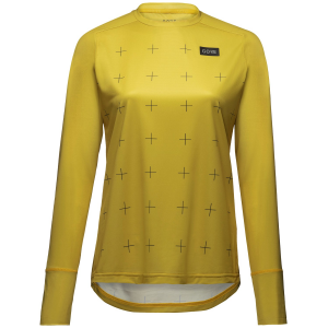 Women's GORE Wear TrailKPR Daily Long-Sleeve Jersey 2023 in Gold size X-Small | Polyester