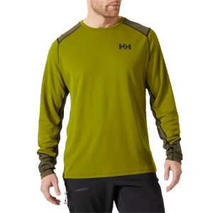 Image of Helly Hansen Lifa Active Crew Baselayer Top 2025 in Green size X-Large | Polyester