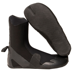 Women's Sisstrevolution 3mm Split Toe Wetsuit Boots in Black size 5 | Nylon/Neoprene