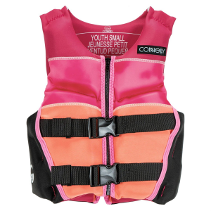 Kid's Connelly Youth Classic Neo CGA Wakeboard VestGirls' 2024 size Large | Neoprene