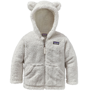 Kid's Patagonia Furry Friends Hoodie Infants' 2024 in White size 6M-12M | Cotton/Polyester
