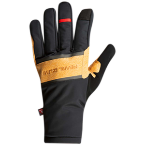 Image of Pearl Izumi AmFIB Lite Glove 2022 in Black size X-Small | Nylon/Spandex/Leather