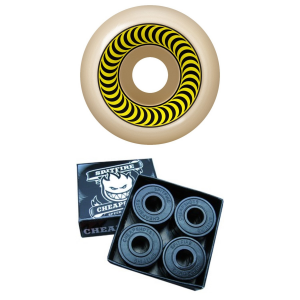 Image of Spitfire Formula Four 99a OG Classic Skateboard Wheels 2025 - 53 Package (53 mm) + Bearings