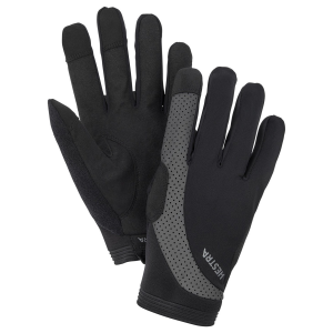 Hestra Apex Reflective Long Bike Gloves 2023 in Black size 10 | Wool/Leather/Lycra