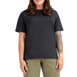 Women's Dakine Vectra Short Sleeve Jersey in Black size X-Small | Elastane/Polyester