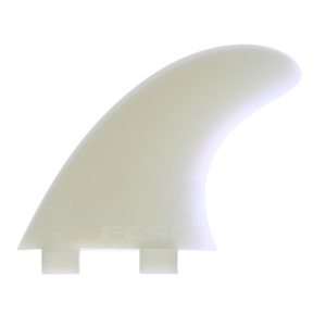 Image of FCS M3 Natural Glass Flex Tri Fin Set 2024 size Small