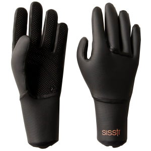 Image of Women's Sisstrevolution 3mm Wetsuit Gloves 2026 in Black size Small | Nylon/Neoprene