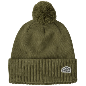 Patagonia Powder Town Beanie Hat 2025 in Green | Spandex/Polyester