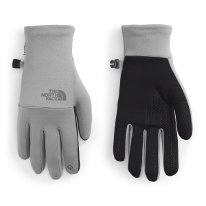 Image of Women's The North Face Etip(TM) Recycled Gloves 2025 in Gray size X-Small | Elastane/Polyester