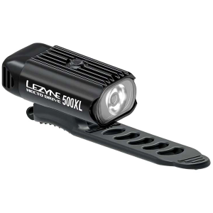 Image of Lezyne Hecto Drive 500 X-Large Front Bike Light 2024 in Black | Aluminum