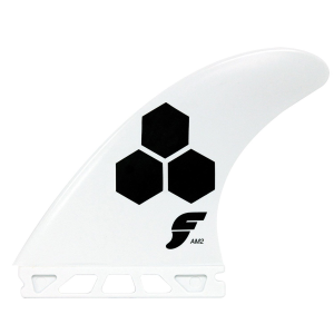 Image of Futures AM2 Thermotech Tri Fin Set 2026 in White size Large | Plastic