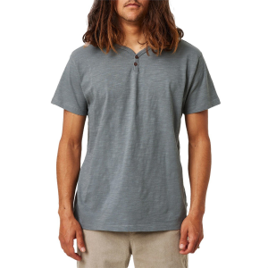 Katin Folk Henley T-Shirt Men's 2023 in Gray size Small | Cotton