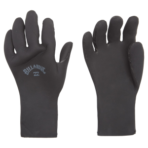 Billabong 2mm Absolute 5 Finger Wetsuit Gloves in Black size X-Small | Nylon/Neoprene