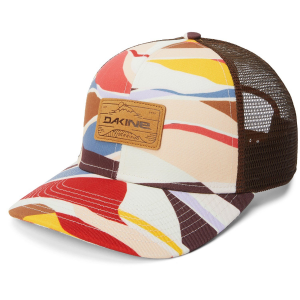 Image of Dakine Peak To Peak Trucker Hat 2024 in Brown | Cotton/Polyester