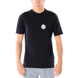 Rip Curl Wettie Logo Short Sleeve UV Shirt in Black size Medium