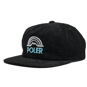 Poler Mtn Rainbow Hat 2023 in Black | Cotton