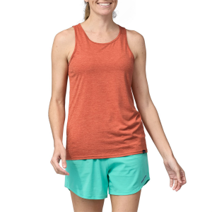 Women's Patagonia Cap Cool Daily Tank Top 2023 Orange in Coral size X-Small | Polyester