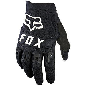 Kid's Fox Racing Dirtpaw Bike Gloves 2023 in Black size Ys | Nylon/Elastane/Polyester