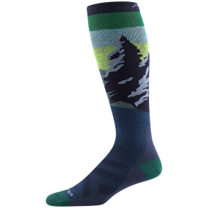 Image of Darn Tough Solstice OTC Lightweight Socks 2025 in Green size X-Large | Nylon/Spandex/Wool