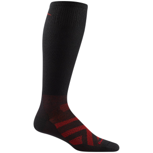 Image of Darn Tough RFL Thermolite Over-the-Calf Ultra Light Socks 2025 in Black size X-Large | Nylon/Spandex/Lycra