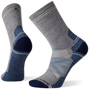 Image of Smartwool Hike Full Cushion Crew Socks Men's 2024 in Gray size X-Large | Nylon/Wool/Elastane