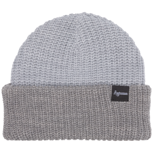 Autumn Simple Dual Tone Beanie Hat 2023 in Grey