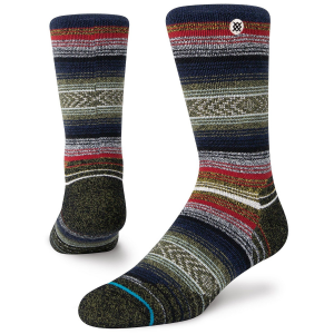 Image of Stance Windy Peak Socks Unisex 2022 in Black size Small | Nylon/Wool/Elastane