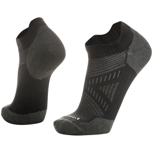 Le Bent Run Light Micro Tab Socks Unisex 2023 in Black size Small | Nylon/Wool/Elastane